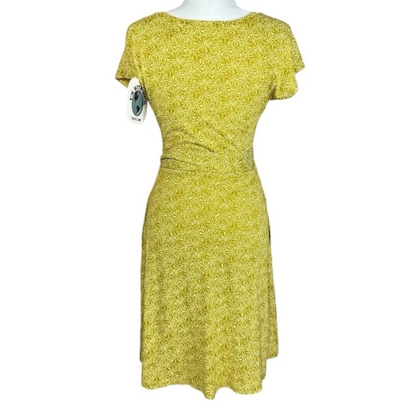 NEW Toad & Co XS Road Tripper Wrap Dress Popover Belted Daisies - Picture 4 of 11